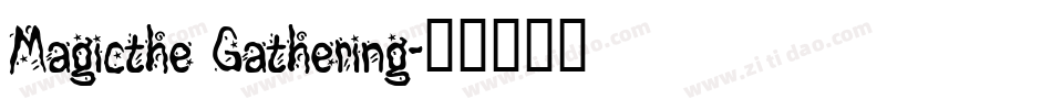 Magicthe Gathering字体转换